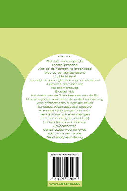 Burgerlijk Procesrecht 2017/2018 achterkant
