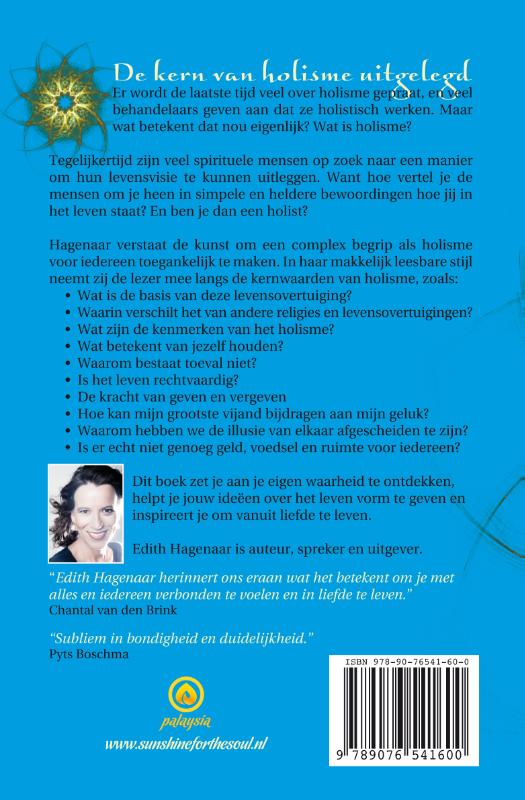 Holisme Holisme achterkant