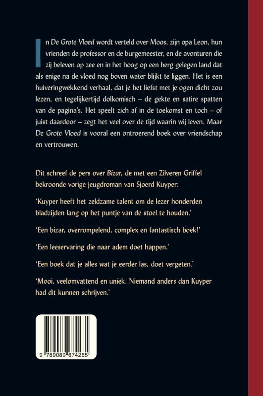 De grote vloed achterkant