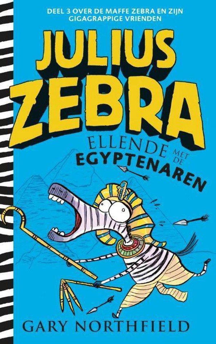 boekenbalie_9789021024691_cover Julius Zebra 3 - Ellende met de Egyptenaren