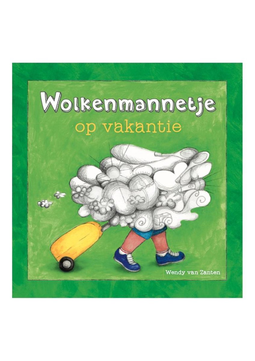 Wolkenmannetje op vakantie