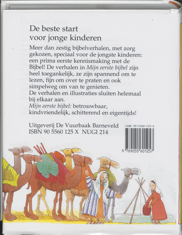 Mijn eerste bijbel achterkant