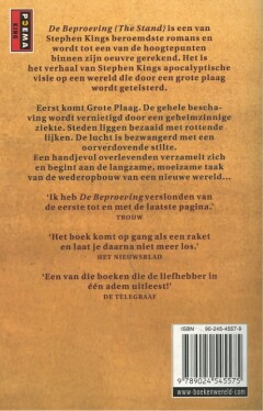 De beproeving achterkant