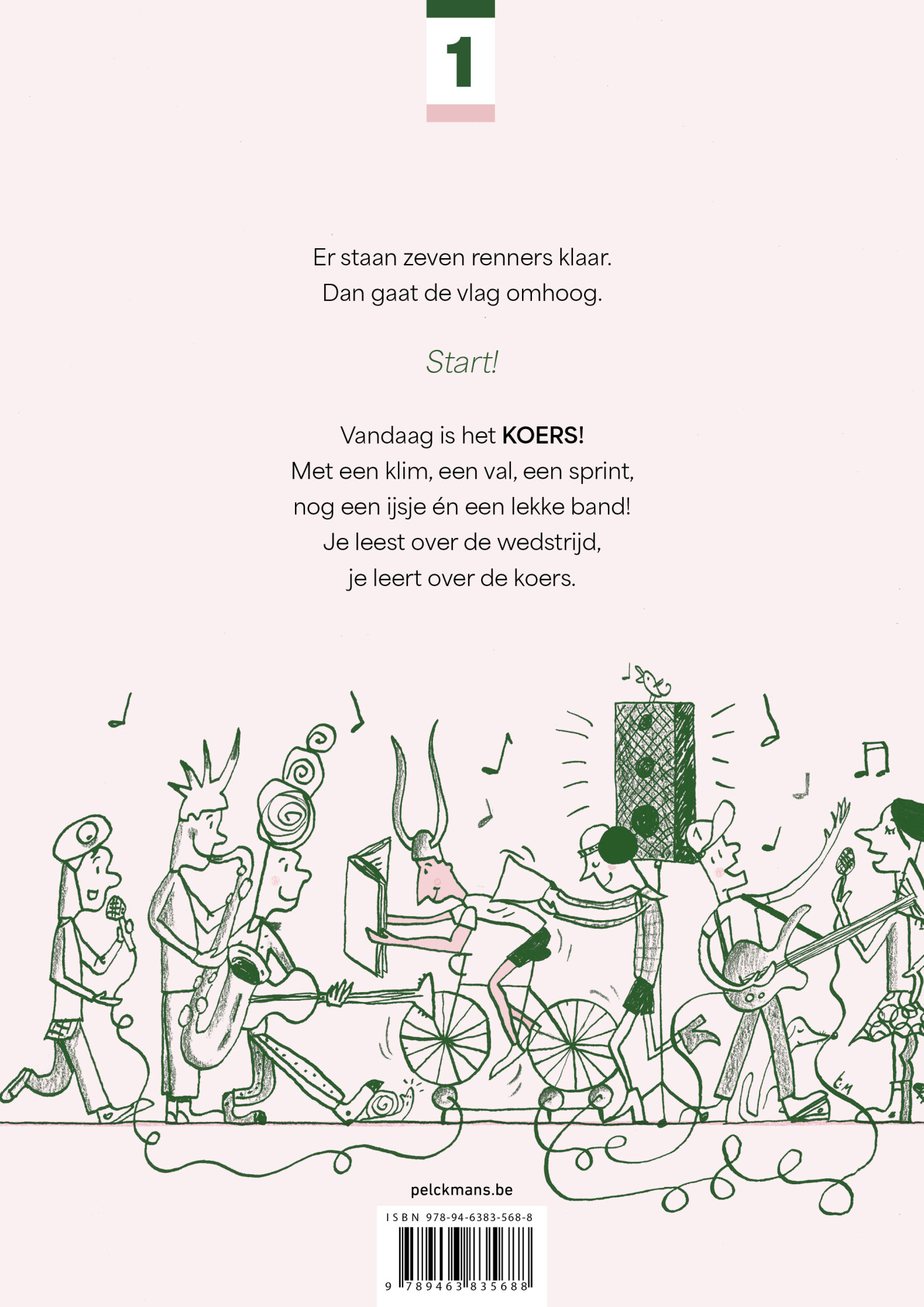 Het is koers! / Studio Waaiman / 1 achterkant