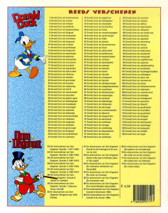 Donald Duck als klager / De beste verhalen van Donald Duck / 122 achterkant