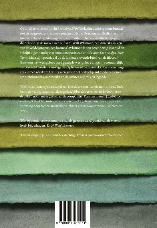 Leaves of grass / Grasbladen achterkant