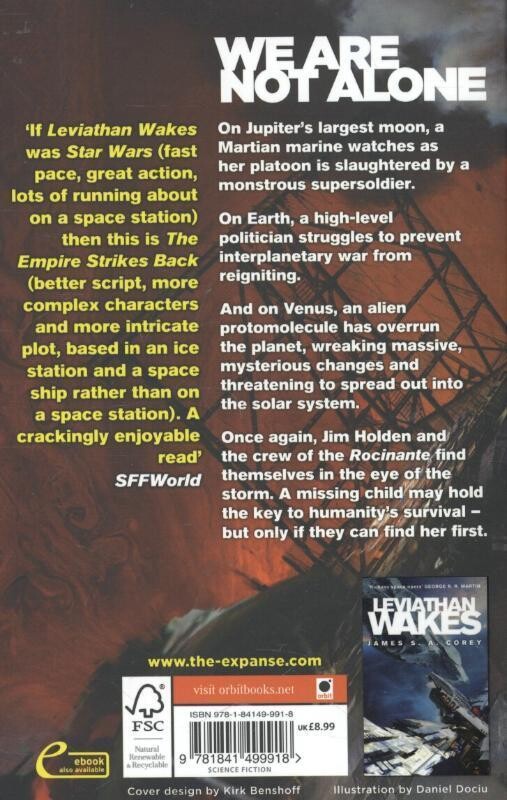 Caliban's war / The expanse / 2 achterkant