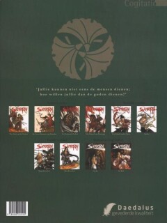 De uitwisseling / SAMOERAI LEGENDE / 2 achterkant