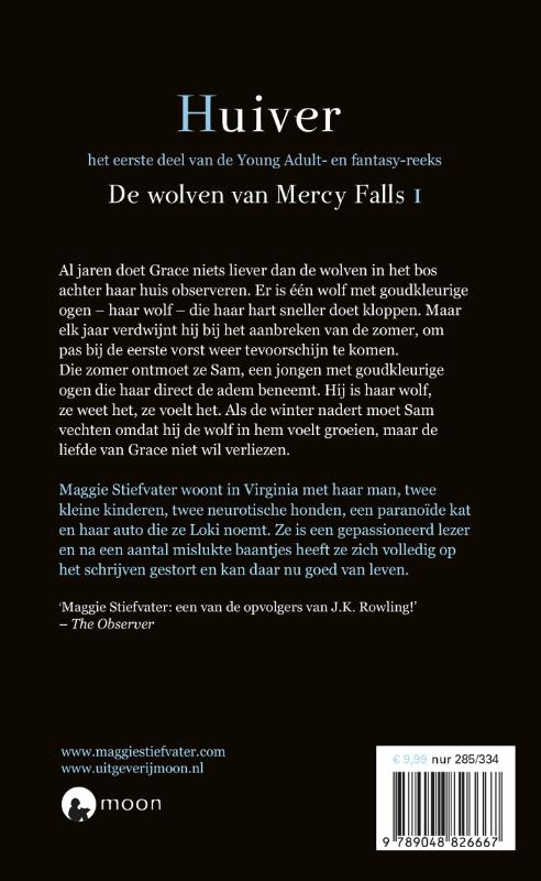 Huiver / De Wolven van Mercy Falls / 1 achterkant