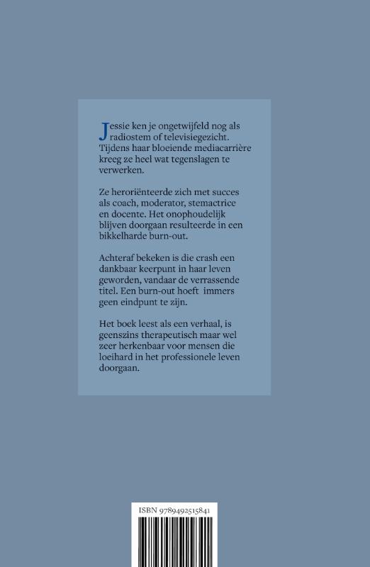 Leve de burn-out achterkant