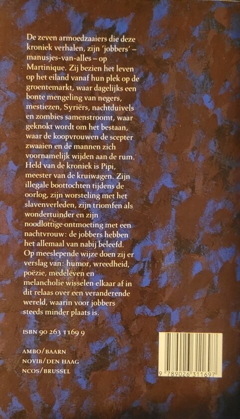 Kroniek van zeven armoedzaaiers / Derde Spreker Serie achterkant