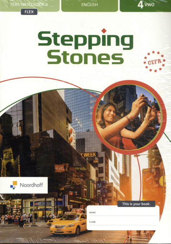 Stepping Stones 4 vwo flex english text/workbook A+B