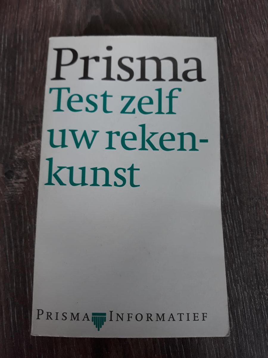 Test zelf uw rekenkunst / Prisma pocket woordenboek / 2835