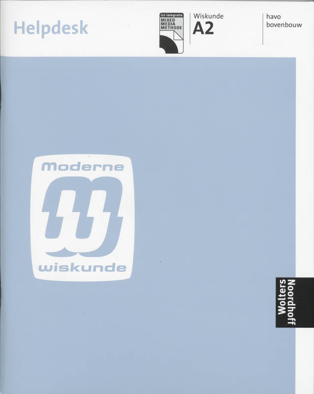 Moderne wiskunde Havo A2 Helpdesk