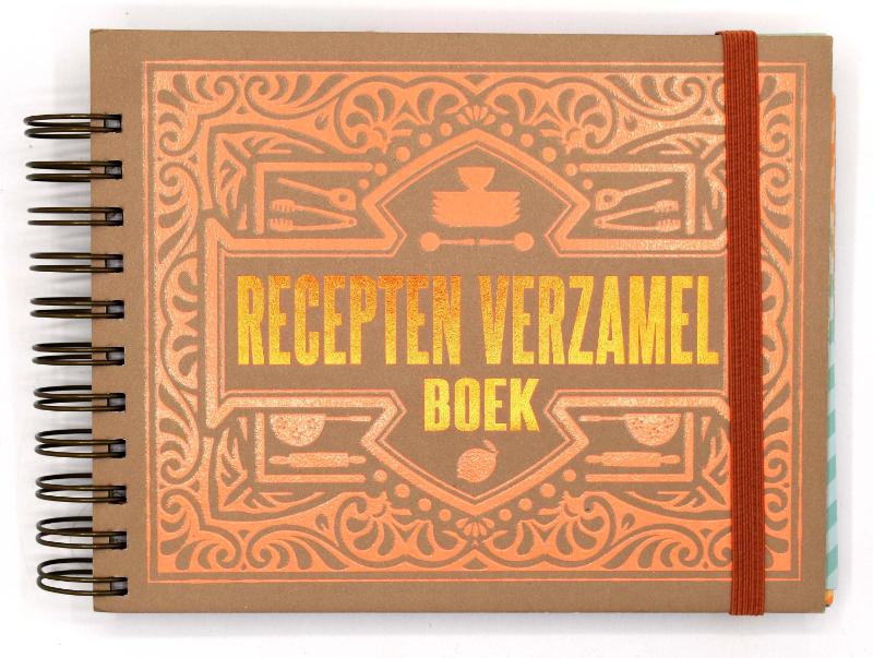 Receptenverzamelboek achterkant