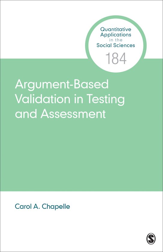 Argument-Based Validation in Testing & A