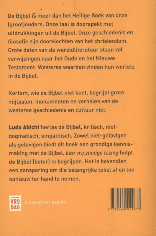 De bijbel achterkant