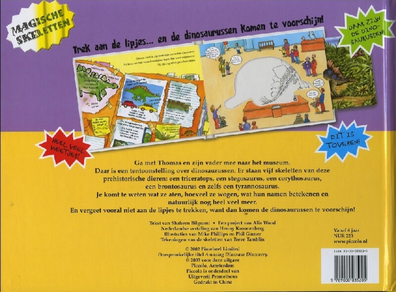 Dinosaurussen achterkant
