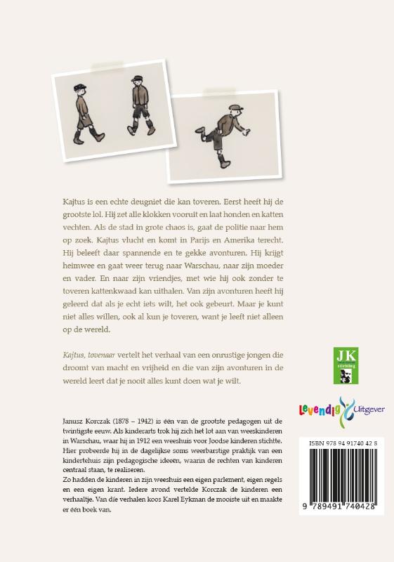 Kajtus, tovenaar achterkant