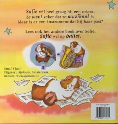 Sofie wil bij een orkest achterkant