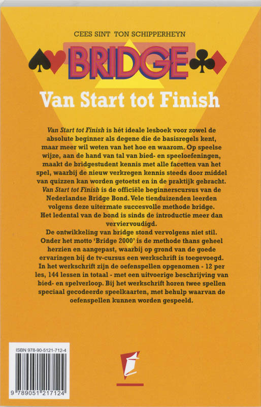 Bridge van start tot finish 1 achterkant