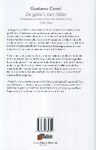 De getto's van Hitler / Verbum Holocaust bibliotheek achterkant