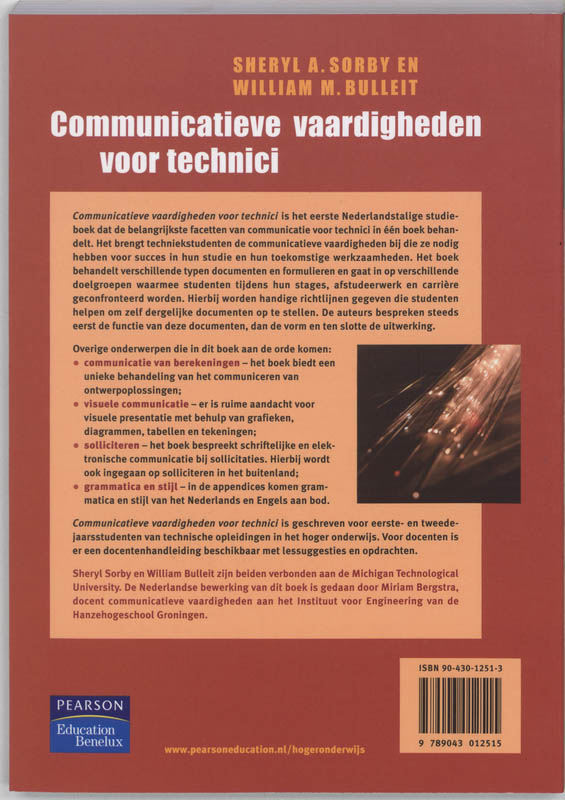 Communicatieve vaardigheden voor technici achterkant