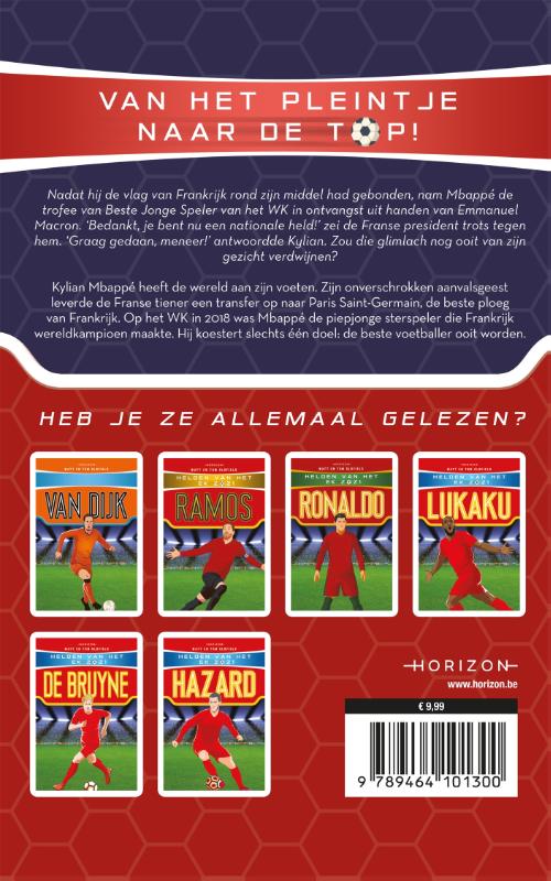 Mbappé / Helden van het EK 2021 achterkant