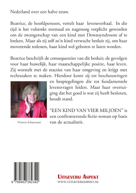 Een kind van vier miljoen achterkant