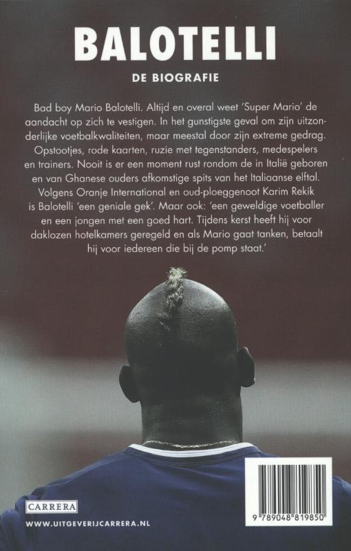 Balotelli achterkant