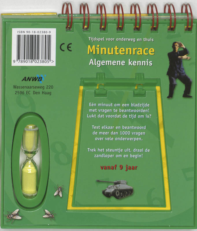 Minutenrace Algemene kennis achterkant