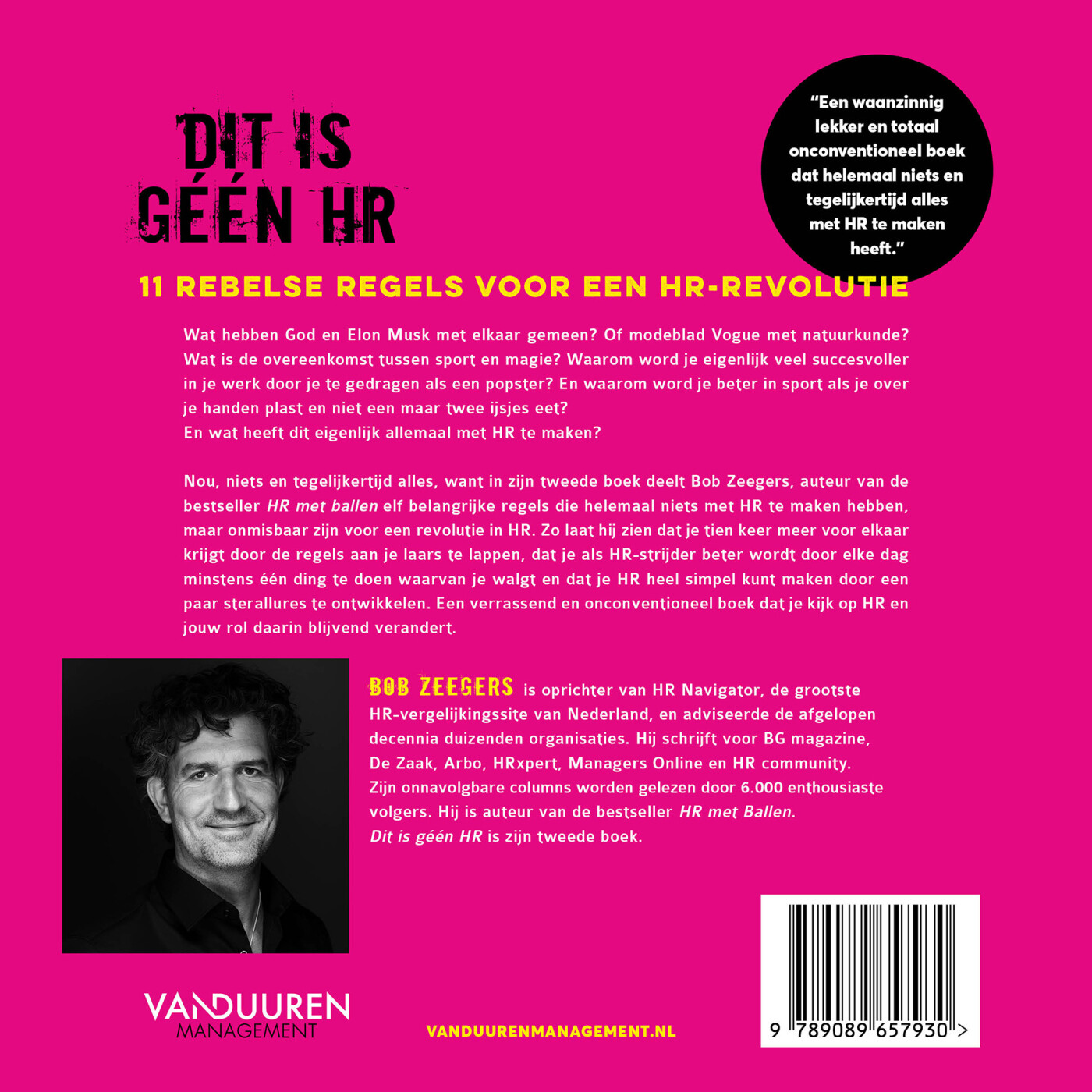 Dit is géén HR achterkant