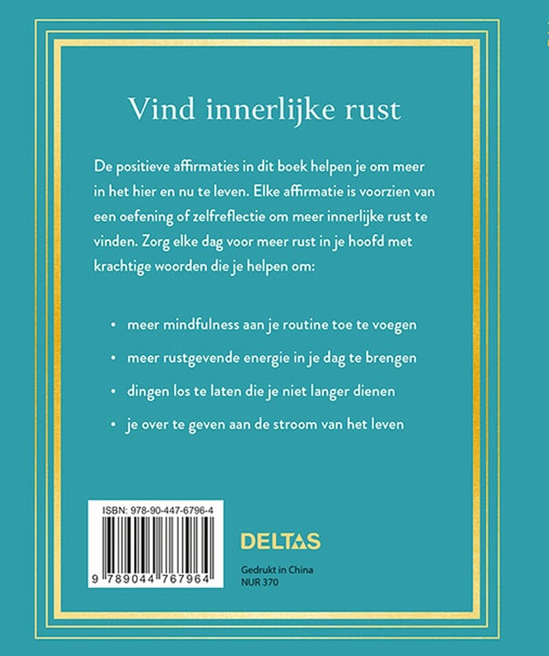Een moment van Rust achterkant