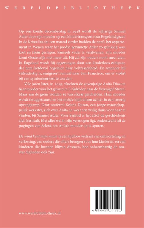 De wind kent mijn naam De wind kent mijn naam achterkant