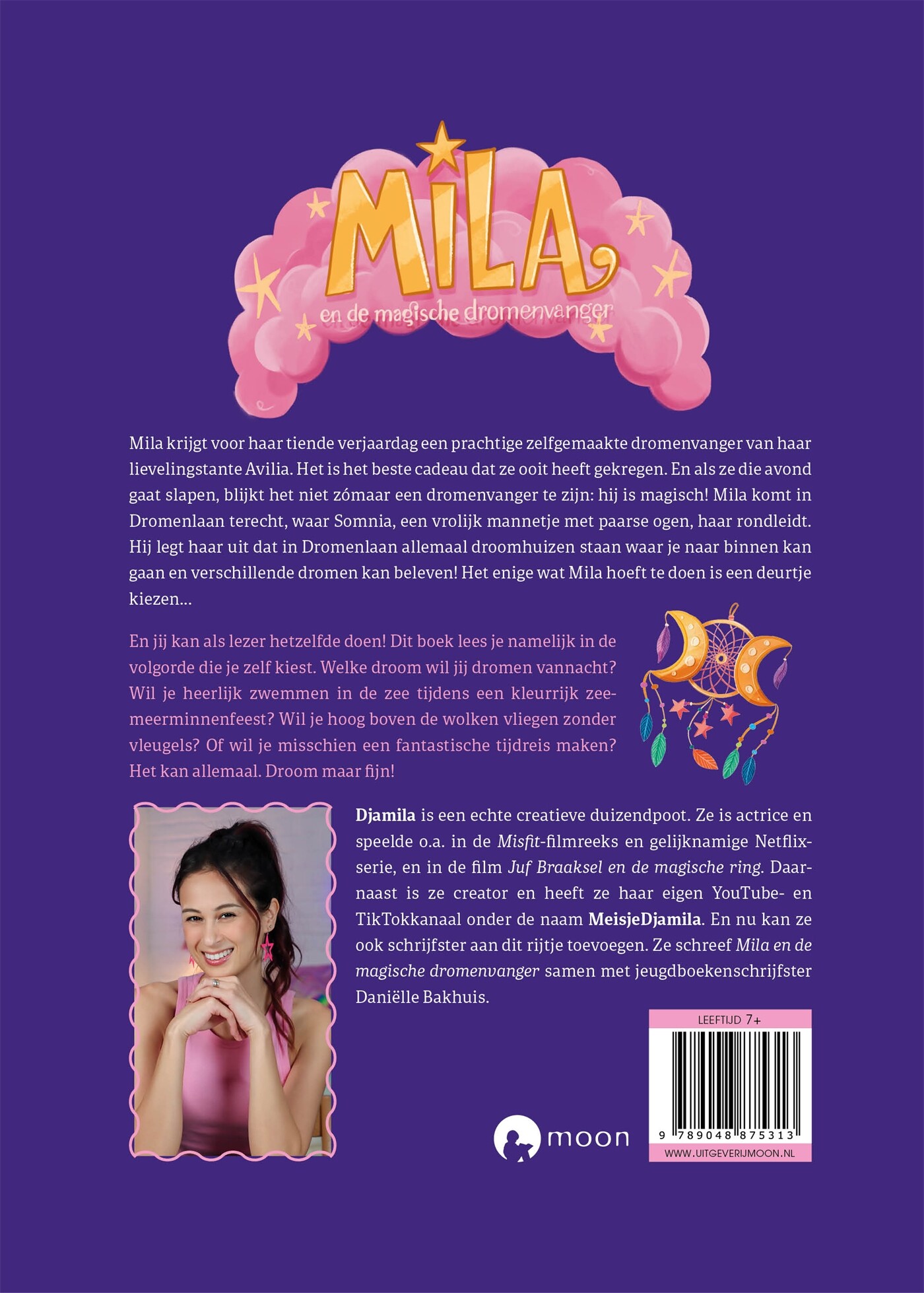 Mila en de magische dromenvanger achterkant