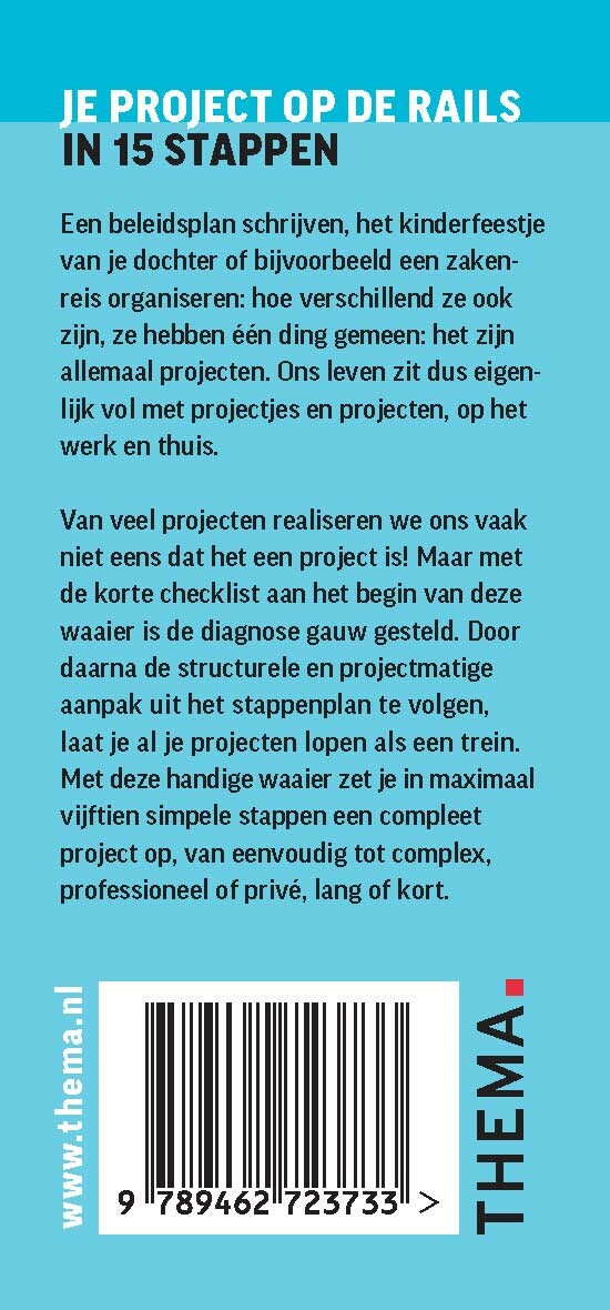 Je project op de rails achterkant