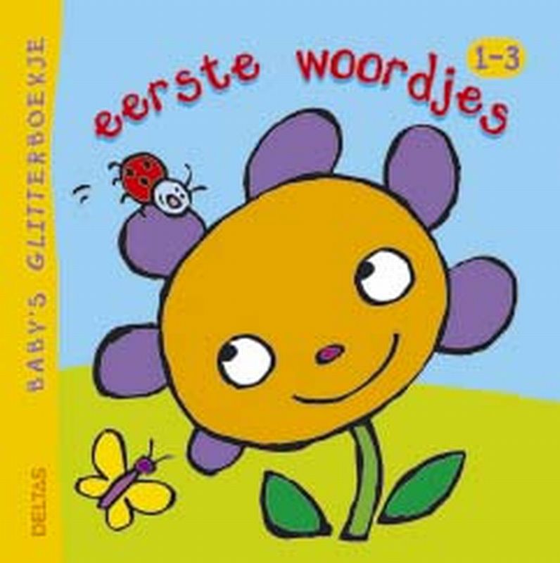 Baby's glitterboekje dieren / woordjes (2t) (1-3 j.)