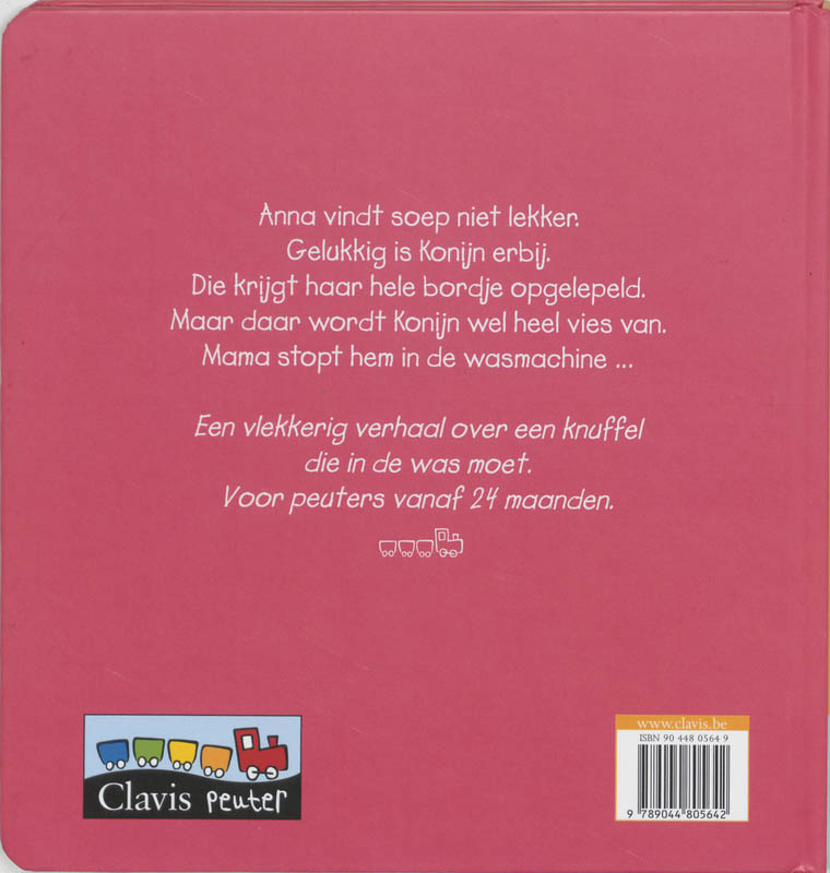 Konijn Is Vies achterkant