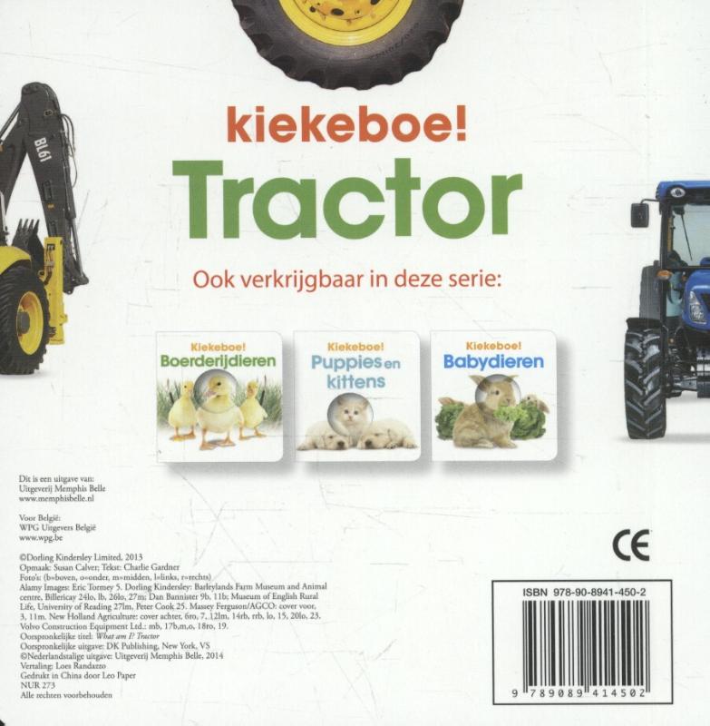 Kiekeboe  -   Tractor achterkant