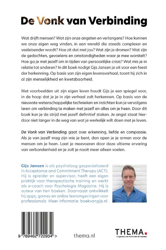 De vonk van verbinding achterkant