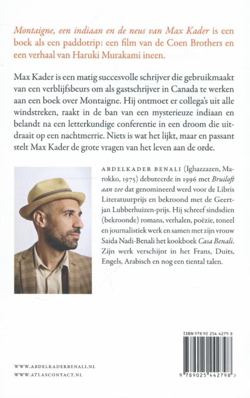 Montaigne, een indiaan en de neus van Max Kader achterkant