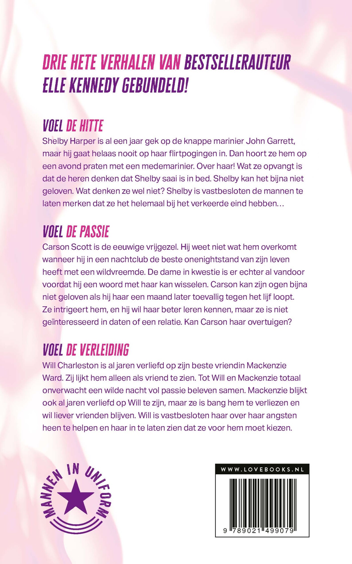 Hot & bothered / Mannen in uniform / 1-3 achterkant