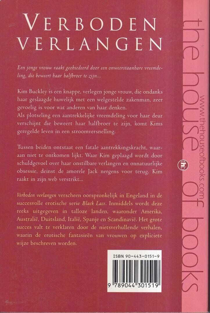 VERBOEDEN VERLANGEN achterkant
