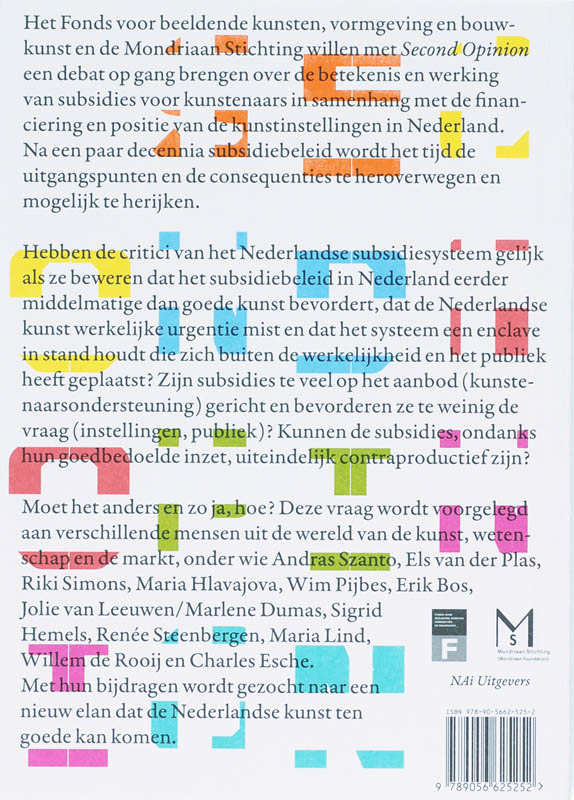 Second Opinion achterkant