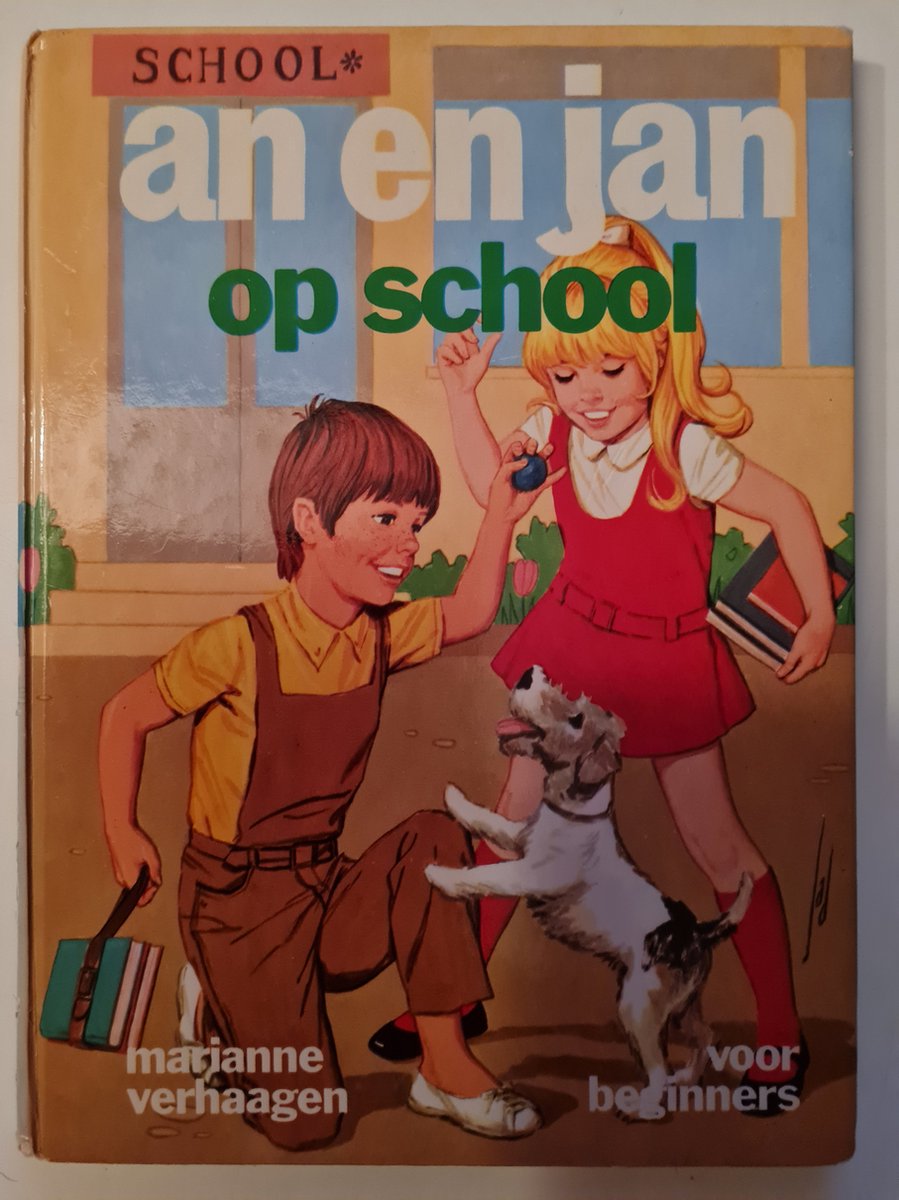 An en jan op school