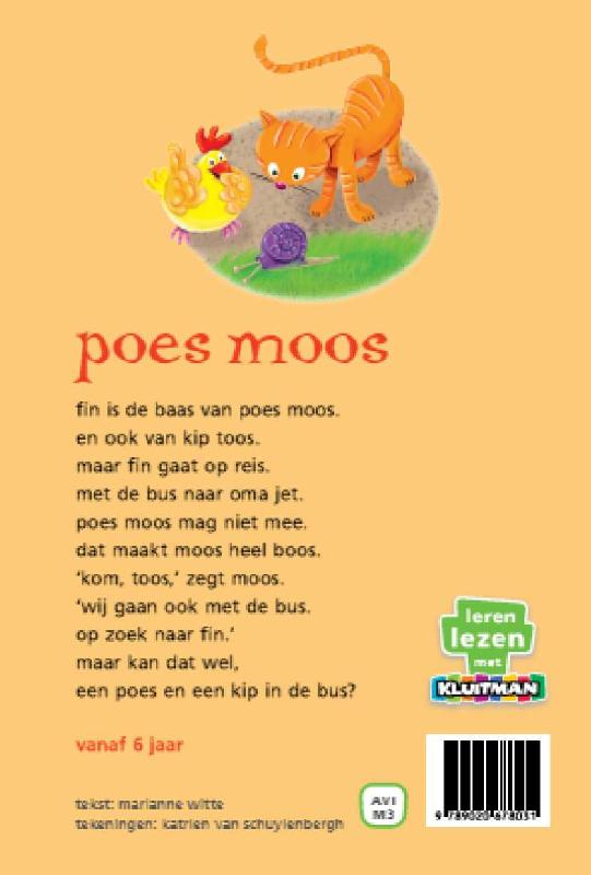 Poes Moos / Poes Moos achterkant