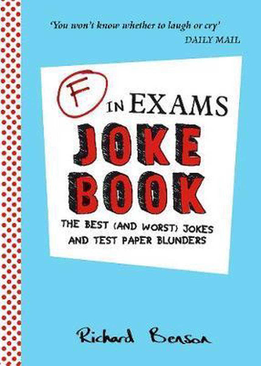 F in Exams Joke Book