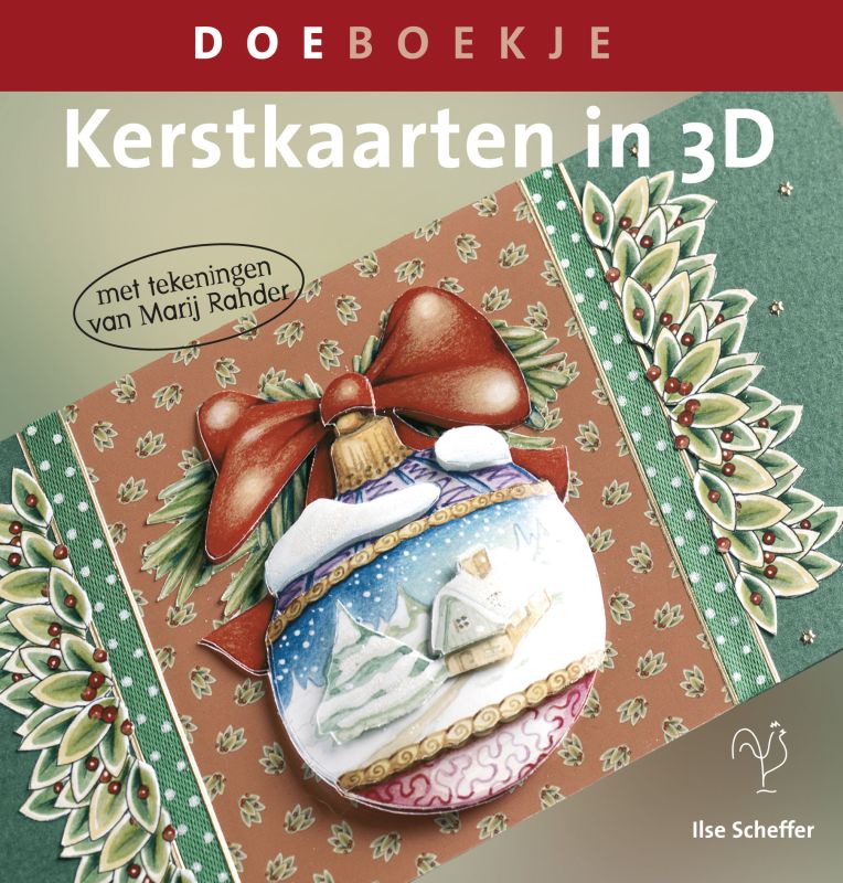 Kerstkaarten in 3D / Doeboekjes