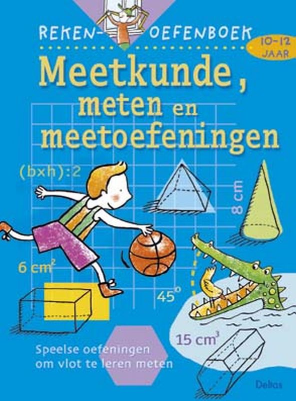 Rekenen oefenboek - Meetkunde, meten en meetoefeningen