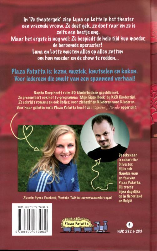 De theatergek / Plaza Patatta / 6 achterkant